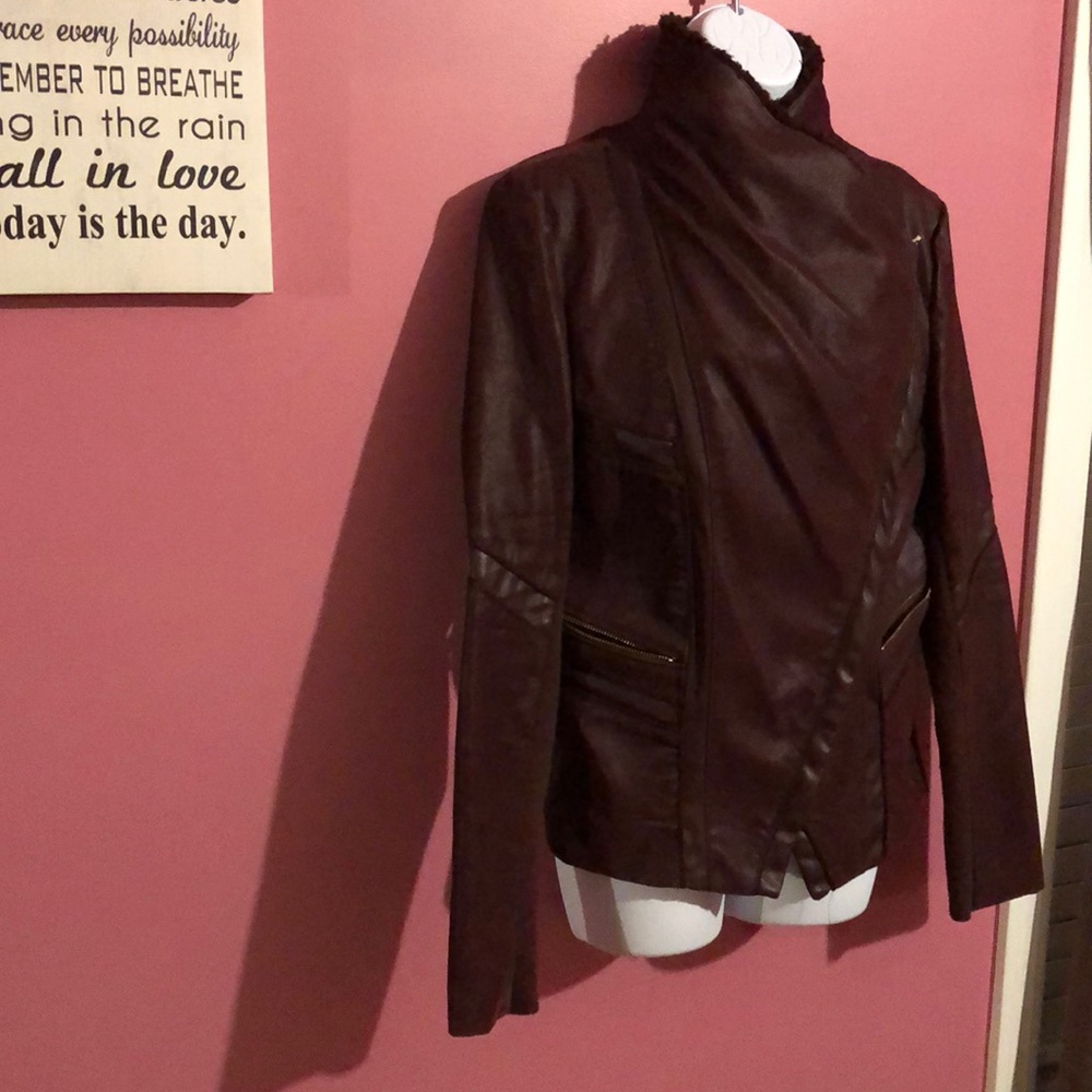 Guess faux leather jacket